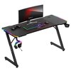 Biurko gamingowe HUZARO Hero 3.3 RGB Czarny Głębokość [cm] 60