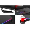 Biurko gamingowe HUZARO Hero 3.3 RGB Czarny Regulacja wysokości Brak