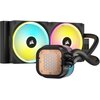 Chłodzenie wodne CORSAIR iCUE Link H100i LCD RGB Kompatybilność z procesorami Intel 1150