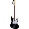 Gitara basowa ARROW Louisiana 4 Bass Night Black Rosewood/White