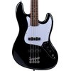Gitara basowa ARROW Louisiana 4 Bass Night Black Rosewood/White Drewno korpusu Topola