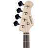 Gitara basowa ARROW Session Bass 4 Night Brązowo-czarny Drewno korpusu Topola