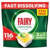 Kapsułki do zmywarki FAIRY Original All in One Lemon - 116 szt.