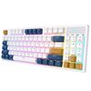Klawiatura ROYAL KLUDGE RK89 RGB Lemon Switch Biały Układ klawiszy Standardowy
