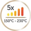 Prostownica REMINGTON S5805 Sapphire 230 stopni Funkcje Automatyczny wyłącznik, Blokada płytek ułatwiająca przechowywanie, Regulacja temperatury, Wyświetlacz LCD