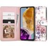 Etui TECH-PROTECT Wallet do Samsung Galaxy M15 5G Kwiaty