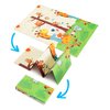 Mata piankowa HUMBI 2w1 Składana 120 x 180 x 0.8 cm 9001 Wielokolorowy Efekt świetlny Nie