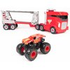 Zestaw pojazdów SPIN MASTER Monster Jam Launch n' Go Hauler Max-D  6068319, 20144438 Typ Budowlany