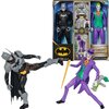 Zestaw figurek SPIN MASTER Batman vs Joker DC Comics + akcesoria Załączona dokumentacja Instrukcja obsługi w języku polskim