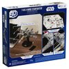 Puzzle 3D SPIN MASTER Build Star Wars X-Wing Starfighter (160 elementów) Rodzaj 3D