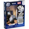 Puzzle 3D SPIN MASTER Bulid Marvel Młot Thora Mjolnir (87 elementów) Rodzaj 3D