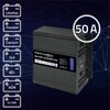 Inteligentna ładowarka QOLTEC Monolith 51957 do akumulatorów LIFEPO4 AGM GEL SLA 50A 12V Obsługiwane typy akumulatorów SLA