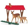 Zestaw figurek Karmienie leśnych zwierząt SCHLEICH 42658 Płeć Dziewczynka