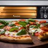 Wielofunkcyjny piec do pizzy TURBOTRONIC TT-PO12 Srebrny 2000W średnica 30 cm Wyposażenie Łopatka