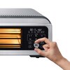 Wielofunkcyjny piec do pizzy TURBOTRONIC TT-PO12 Srebrny 2000W średnica 30 cm Maksymalna temperatura [st. C] 400