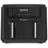 Air Fryer Frytkownica beztłuszczowa TURBOTRONIC TT-AF118 z podwójnym koszem Czarny Moc [W] 1750