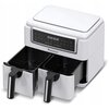 Air Fryer Frytkownica beztłuszczowa TURBOTRONIC TT-AF118 Biały z podwójnym koszem Pojemność koszyka [kg] 0.5
