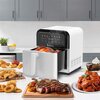 Air Fryer Frytkownica beztłuszczowa TURBOTRONIC TT-AF190 Biały Funkcje dodatkowe Cyfrowy ekran dotykowy