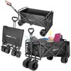 Wózek turystyczno-plażowy ENERO CAMP Deluxe 1056081 225 kg regulowana rączka Materiał PVC