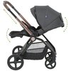 Wózek dziecięcy CHICCO Mysa Black Satin Stelaż Aluminiowy