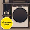 Pralka HAIER HW100-BD14397U1S 10kg 1400 obr AI Smart Ultra Fresh Air Direct Motion Smart Dosing ABT hOn Zużycie energii na 100 cykli [kWh] 51 kWh = 58.65 zł