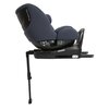 Fotelik samochodowy CHICCO Seat3Fit I-Size 45-125 cm (0-25 kg) Czarno-szary Możliwość obrotu 360° Tak