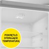 Lodówka BEKO RCSA300K40SN 181.3cm Srebrna Położenie zamrażarki Na dole