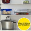Lodówka BEKO RCSA300K40SN 181.3cm Srebrna Kolor producenta Srebrny
