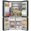 Lodówka HISENSE RQ7P522STFE MD Side by Side No Frost 178.5cm Czarna Kostkarka Wi-Fi ConnectLife My Fresh Choice Pojemność [l] 352 chłodziarka + 232 zamrażarka