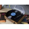 Gramofon TECHNAXX TX-186 Bluetooth USB Brązowy Napęd Paskowy