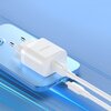 Ładowarka sieciowa DUDAO A20EU 18W Biały + Kabel USB - USB-C Grubość [mm] 30