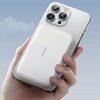 Powerbank JOYROOM JR-W020 20W 10000mAh MagSafe + kabel USB-A - USB-C 0.25m Biały Diody LED Tak