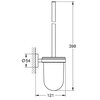 Szczotka WC GROHE Essentials 40374001 Chrom Powierzchnia Błyszcząca