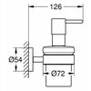 Dozownik do mydła GROHE Essentials 40448001 Chrom Bezdotykowy Nie