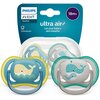 Smoczek PHILIPS Avent Ultra Air SCF349/24 18m+ (2 sztuki)