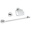 Zestaw akcesoriów toaletowych GROHE Essentials 40775001 Chrom