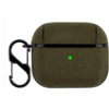 Etui na słuchawki BELINE Shell Cover do Apple Airpods 3 Oliwkowy
