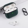 Etui na słuchawki BELINE Shell Cover do Apple Airpods 3 Zielony Karabińczyk Tak