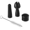Syfon do bitej śmietany HENDI 588420 Kitchen Liine 0.5 L Czarny Liczba sztuk w opakowaniu 1