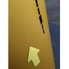 Okap MAAN Elba W39 Złoty Filtr przeciwtłuszczowy Aluminiowy
