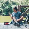 Radio MIDLAND ER300 Cyfrowe Przenośne Czarno-czerwony Zasilanie Korbowe