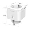 Gniazdko HAMA 176638 Wi-Fi Współpraca z systemami Google Home