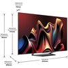 Telewizor HISENSE 55U7NQ 55" MINILED 4K 144Hz VIDAA Full Array Dolby Atmos Dolby Vision HDMI 2.1 Smart TV Tak