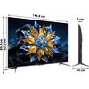 Telewizor TCL 65C655 Pro 65" QLED 4K Google TV Full Array Dolby Vision Dolby Atmos HDMI 2.1 Smart TV Tak