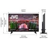 Telewizor JVC LT-32VDH5300 32" LED VIDAA Smart TV Tak