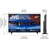 Telewizor JVC LT-40VDF5300 40" LED VIDAA Smart TV Tak