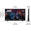 Telewizor JVC LT-55VD3300 55" LED 4K VIDAA HDMI 2.1 Android TV Nie