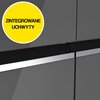 Lodówka BOSCH KMC85LEEA Side by Side No Frost 189.5cm Szara Kolor / wykończenie frontu Szary