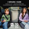 Fotelik samochodowy KINDERKRAFT I-Spark i-Size 2w1 (100-150 cm) Zielony Pasy bezpieczeństwa 3-punktowe