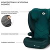 Fotelik samochodowy KINDERKRAFT I-Spark i-Size 2w1 (100-150 cm) Zielony Regulacja wysokości zagłówka 10-stopniowa